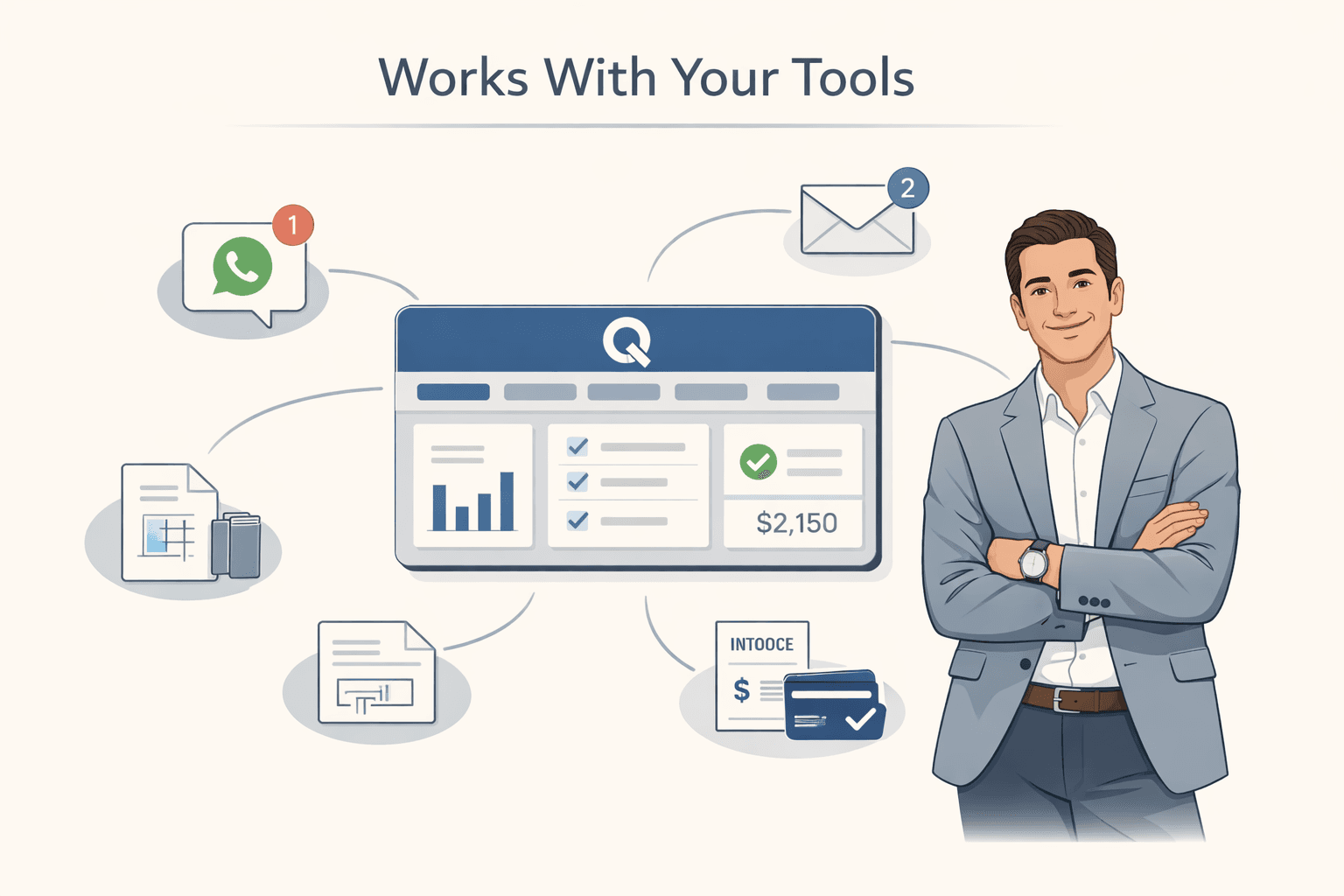 Structured workflow interface for operations