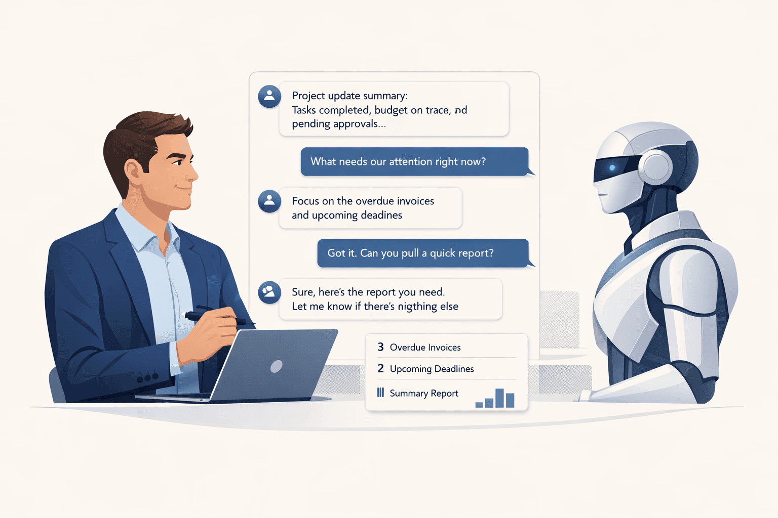 Structured workflow interface for operations